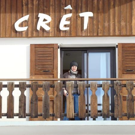 Hotel Le Cret Ле дез Альп Экстерьер фото